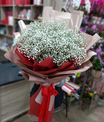 Букет цветов из: Гипсофила в Архипо-Осиповка