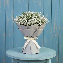 Букет цветов из:  Гипсофила в Архипо-Осиповка