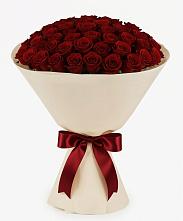 Букет 101 Бордовая роза Блэк Бакарра в Архипо-Осиповка