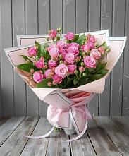 Букет Розовый кустик #REPLACE_PRED# Архипо-Осиповка