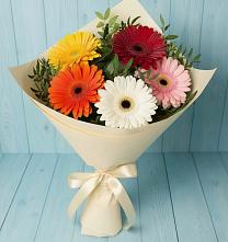 Букет цветов из:  Герберы в Архипо-Осиповка