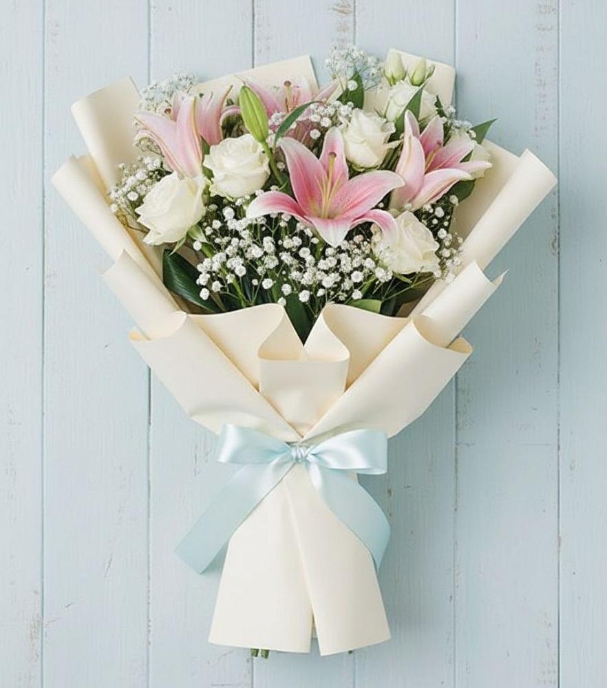 Букет цветов из: Лилии в Архипо-Осиповка