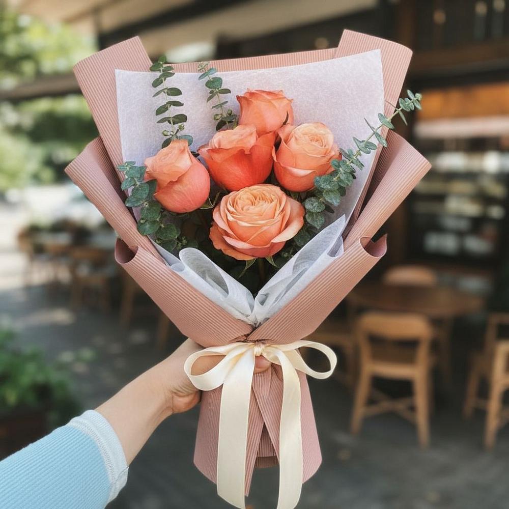 Букет цветов из: Розы в Архипо-Осиповка