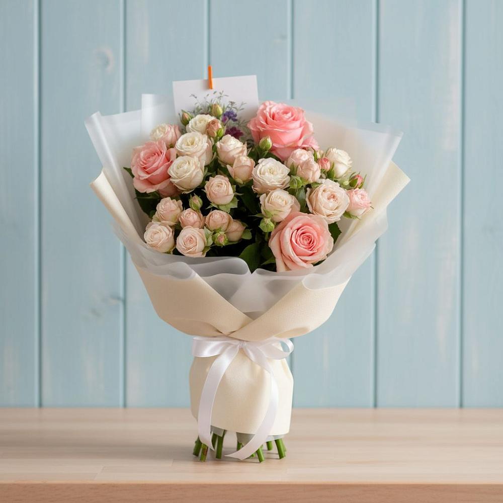 Букет цветов из: Розы в Архипо-Осиповка