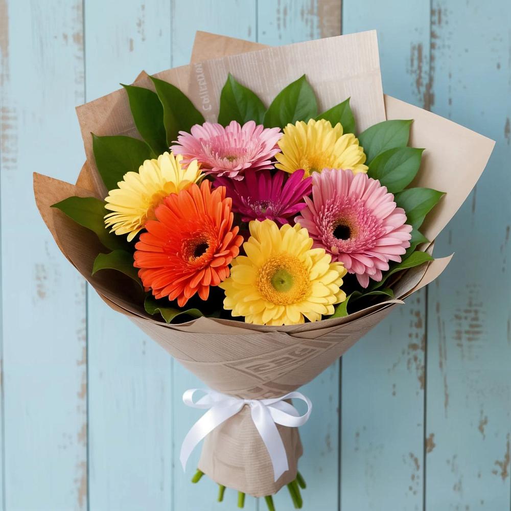 Букет цветов из: Герберы в Архипо-Осиповка