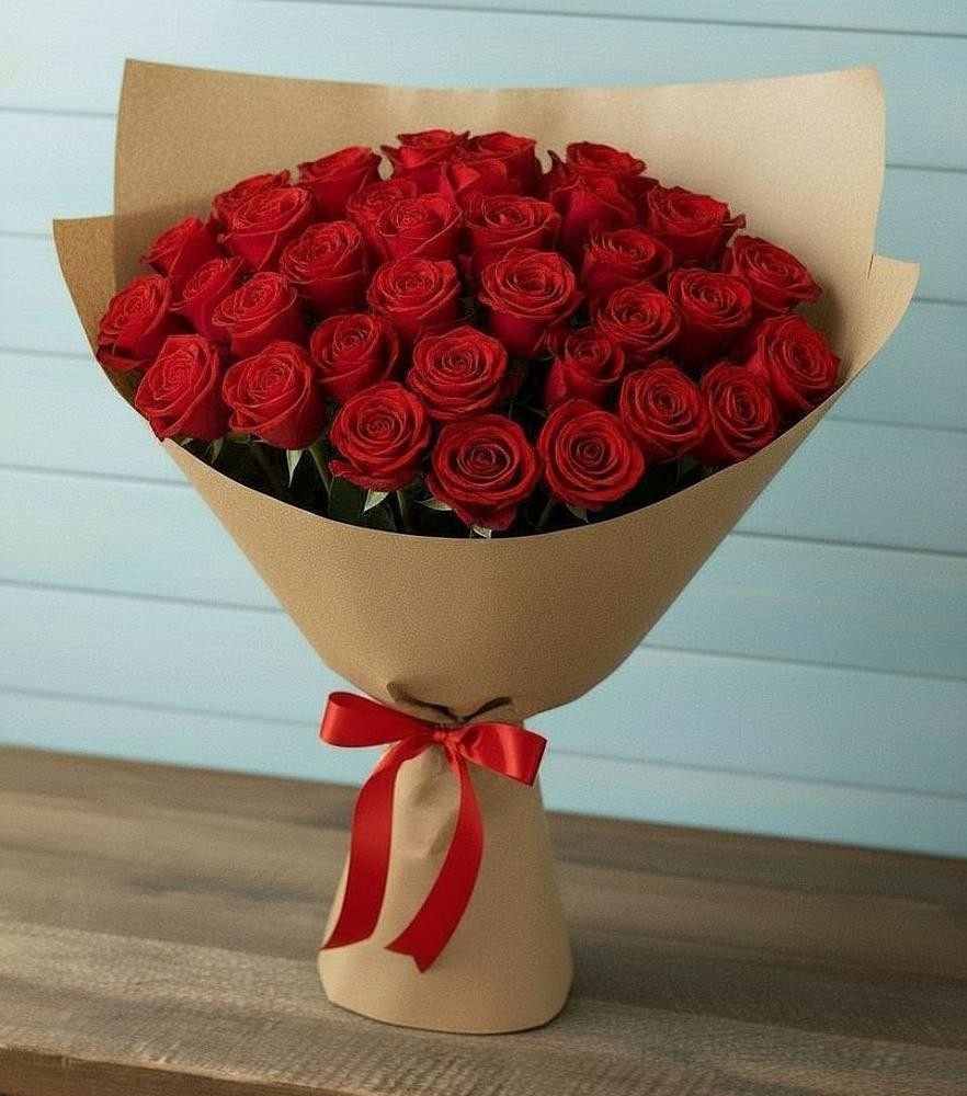 Букет Красные розы Милано в Архипо-Осиповка