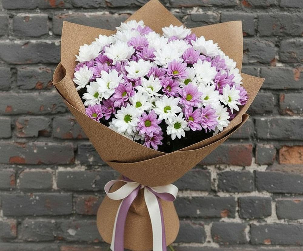 Букет цветов из: Хризантемы в Архипо-Осиповка