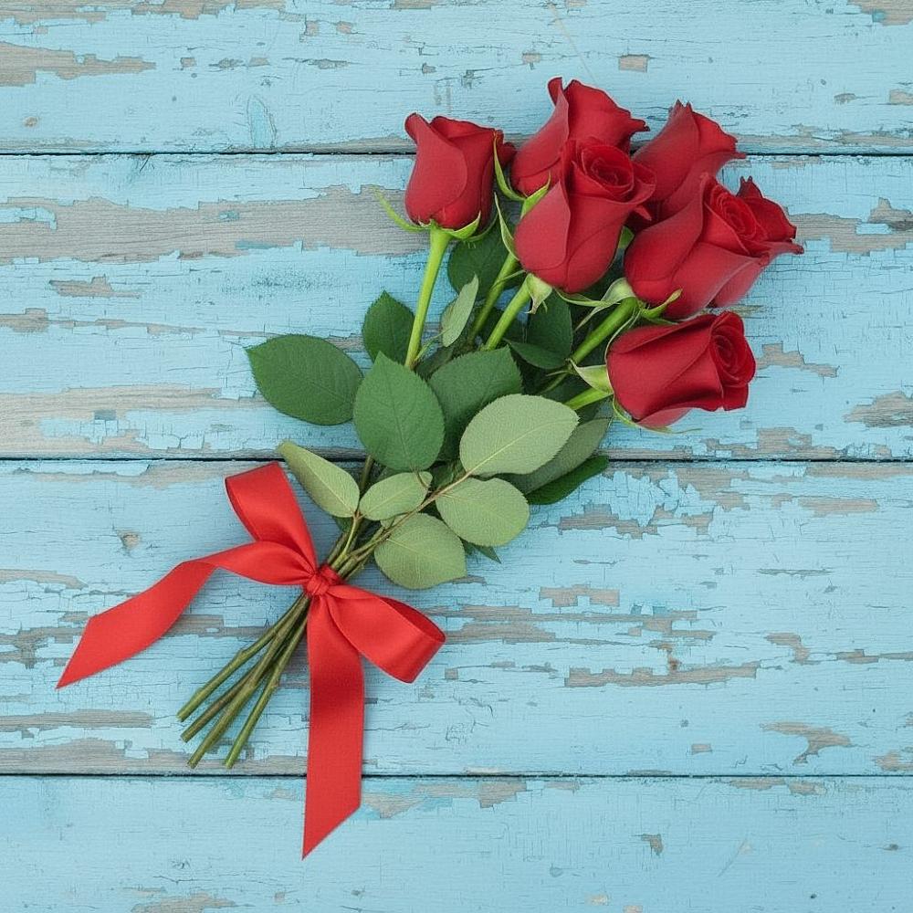 Букет Красные розы в Архипо-Осиповка