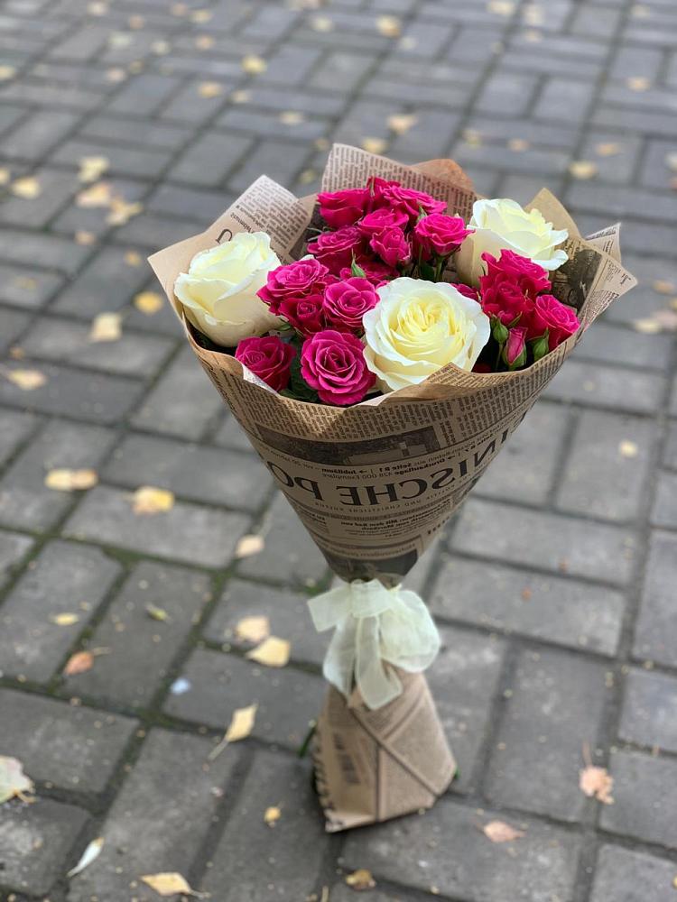 Букет цветов из: Розы в Архипо-Осиповка