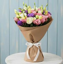 Букет цветов из:  Лизиантусы в Архипо-Осиповка